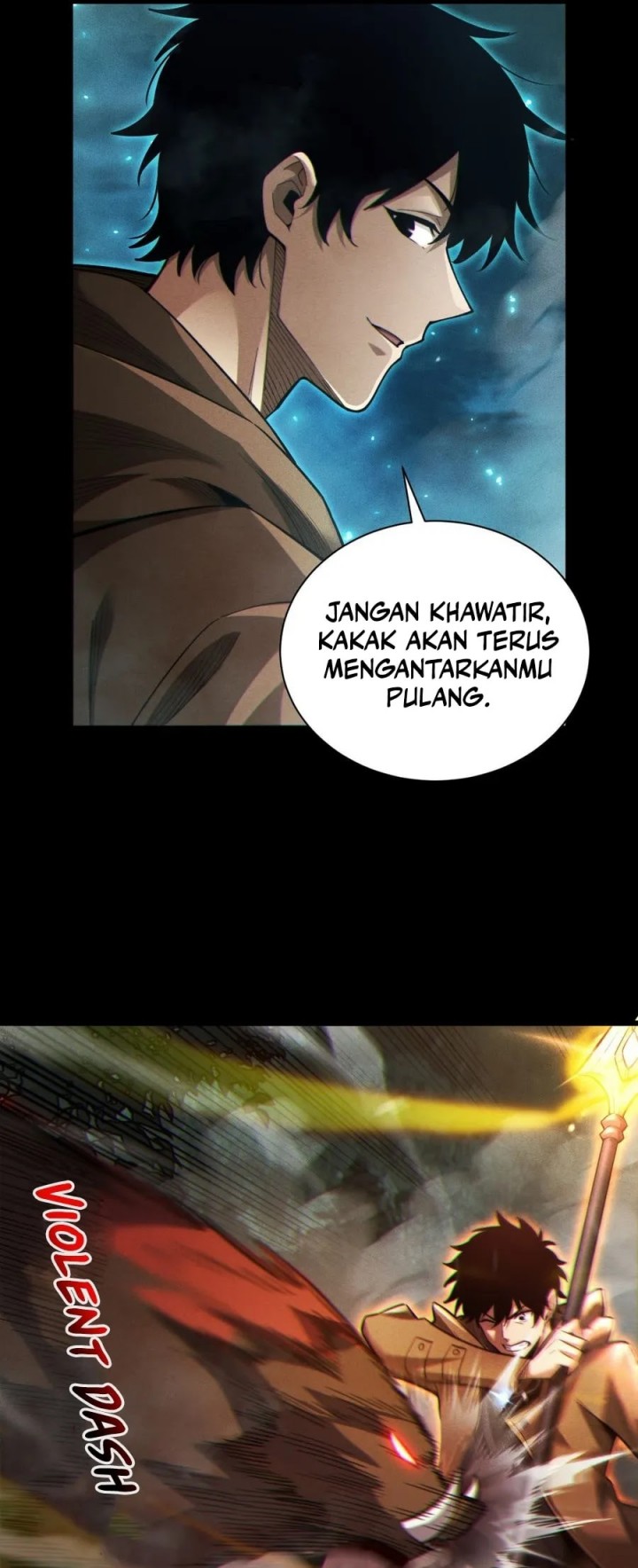 Idle Player Returns as a God (I Awoke as a God) Chapter 05 Bahasa Indonesia