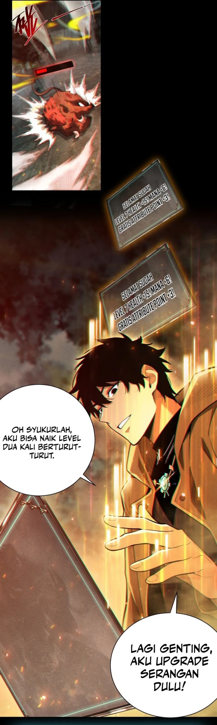 Idle Player Returns as a God (I Awoke as a God) Chapter 05 Bahasa Indonesia