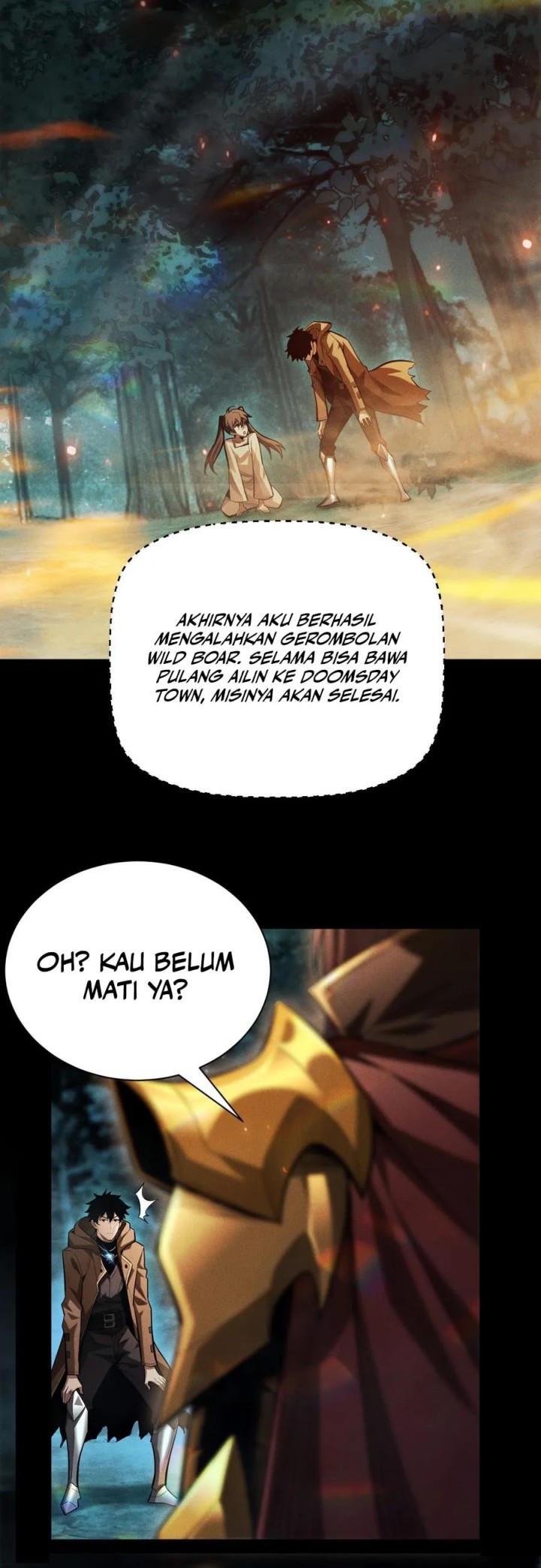 Idle Player Returns as a God (I Awoke as a God) Chapter 05 Bahasa Indonesia