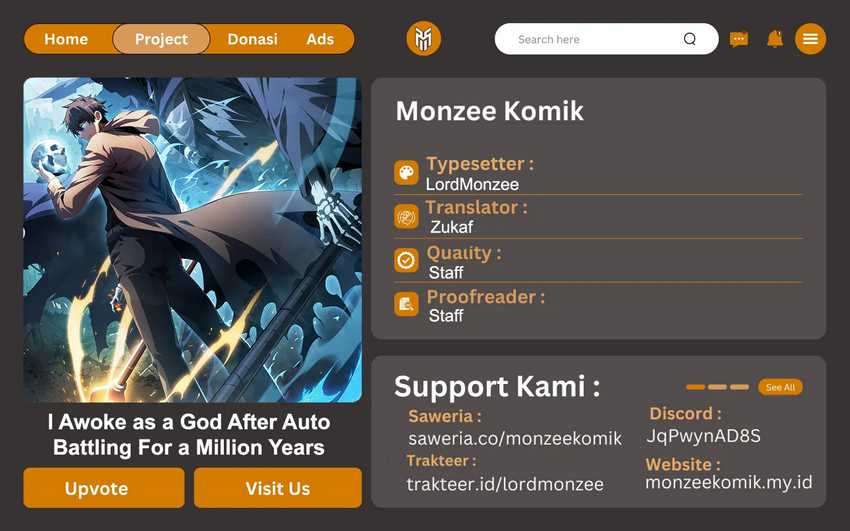 Idle Player Returns as a God (I Awoke as a God) chapter 24