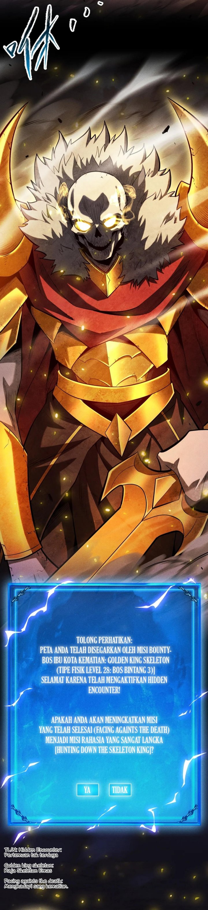 Idle Player Returns as a God (I Awoke as a God) Chapter 30 Bahasa Indonesia