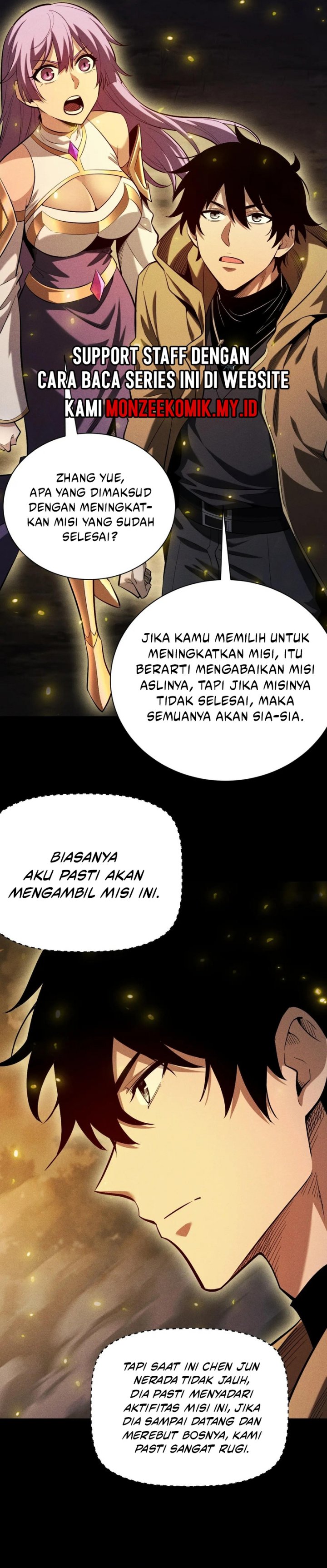 Idle Player Returns as a God (I Awoke as a God) Chapter 30 Bahasa Indonesia
