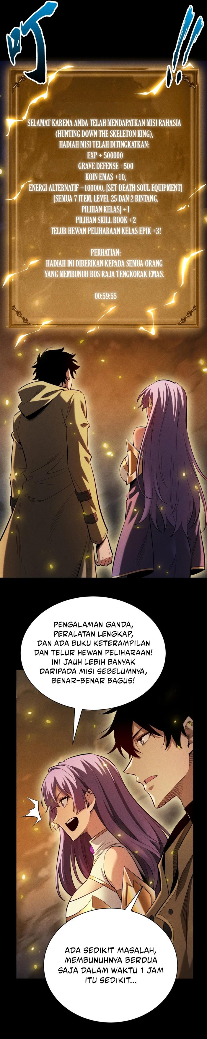 Idle Player Returns as a God (I Awoke as a God) Chapter 30 Bahasa Indonesia