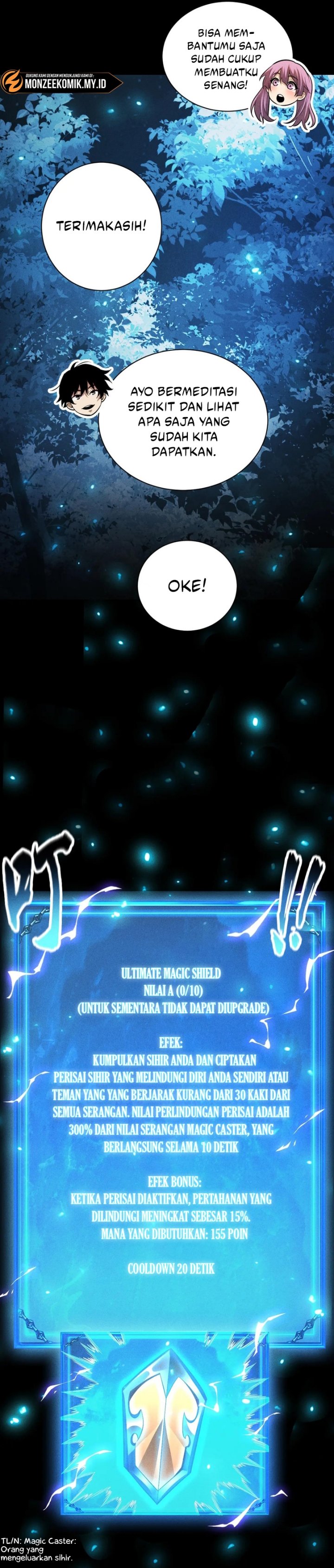 Idle Player Returns as a God (I Awoke as a God) Chapter 30 Bahasa Indonesia