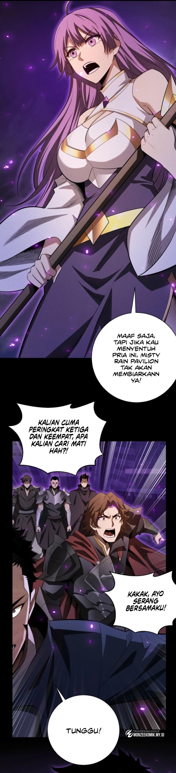 Idle Player Returns as a God (I Awoke as a God) Chapter 44 Bahasa Indonesia