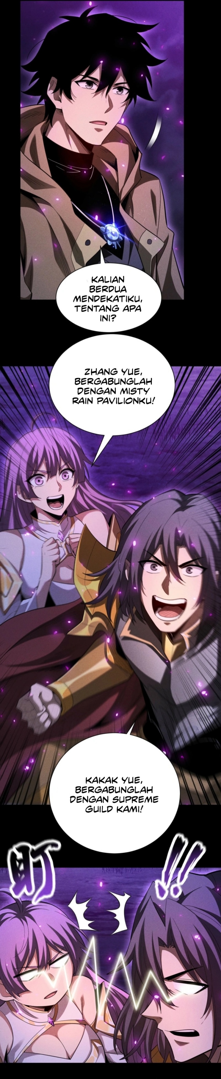 Idle Player Returns as a God (I Awoke as a God) Chapter 44 Bahasa Indonesia