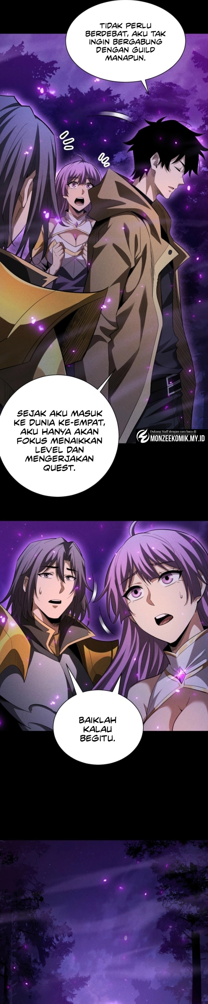 Idle Player Returns as a God (I Awoke as a God) Chapter 44 Bahasa Indonesia