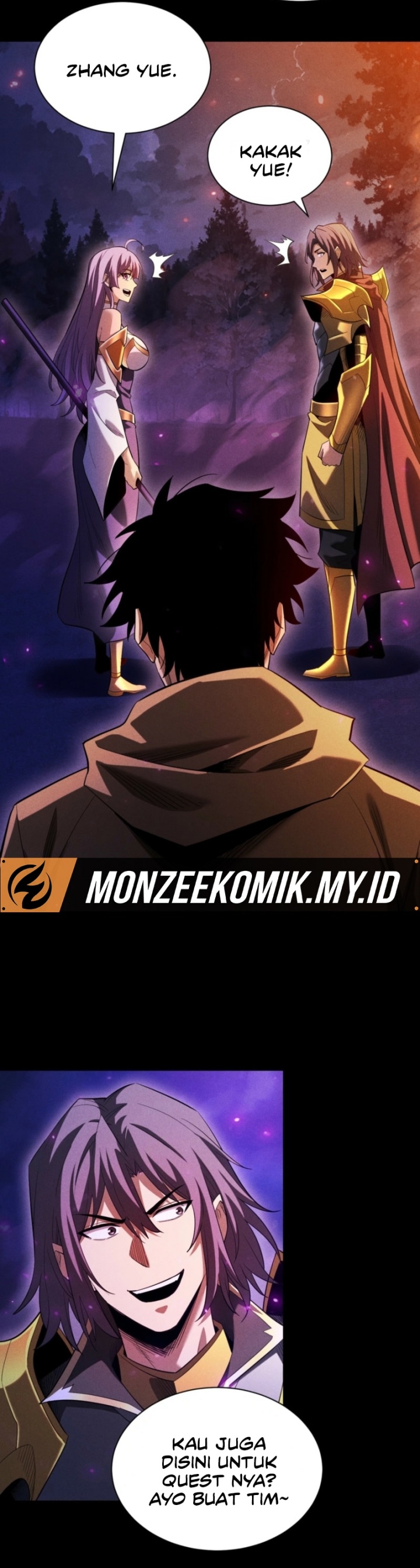 Idle Player Returns as a God (I Awoke as a God) Chapter 44 Bahasa Indonesia