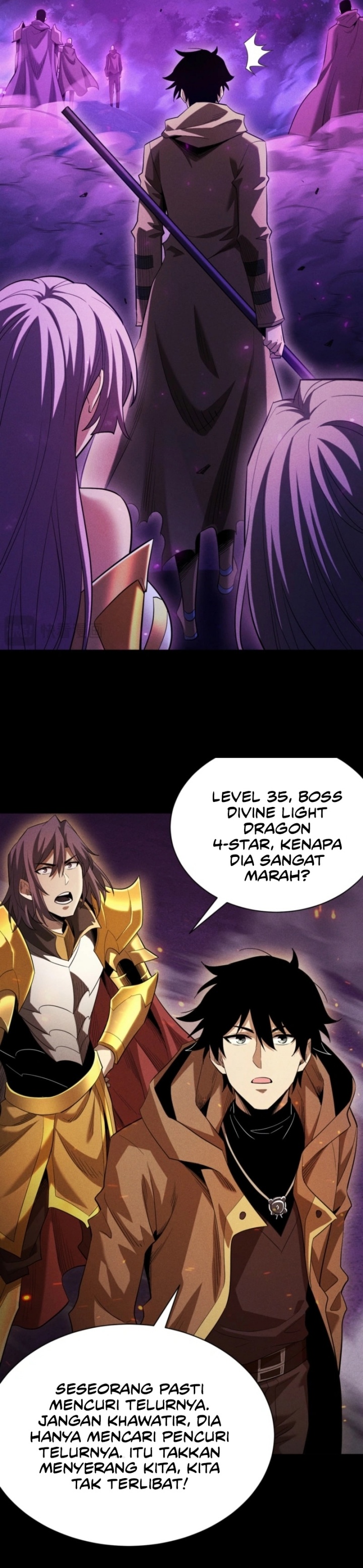 Idle Player Returns as a God (I Awoke as a God) Chapter 44 Bahasa Indonesia