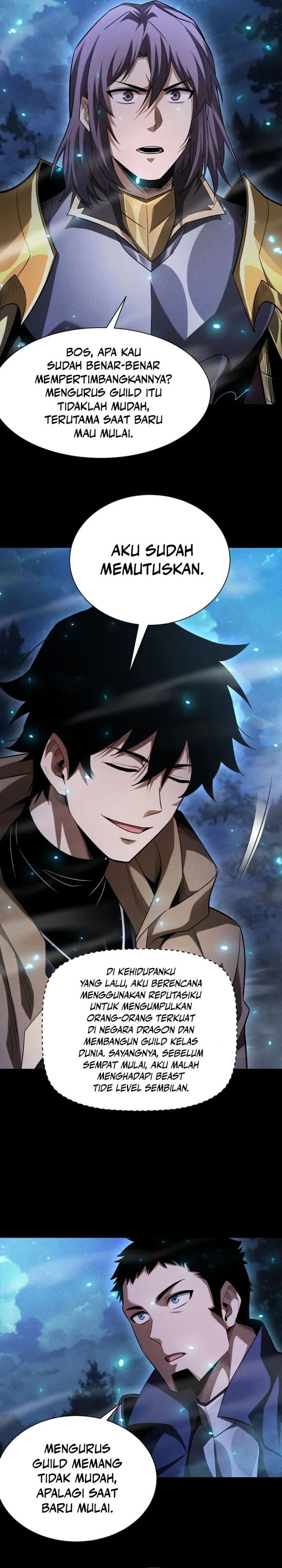 Idle Player Returns as a God (I Awoke as a God) Chapter 52 Bahasa Indonesia