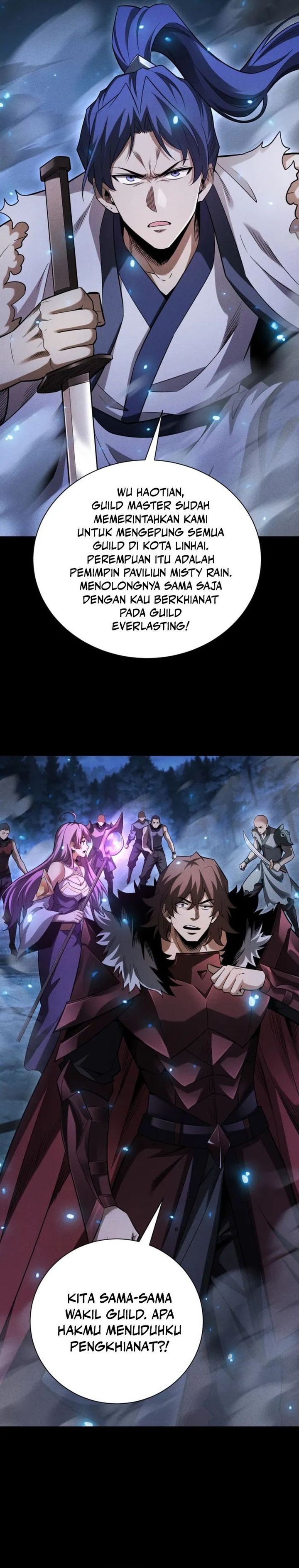 Idle Player Returns as a God (I Awoke as a God) Chapter 53 Bahasa Indonesia