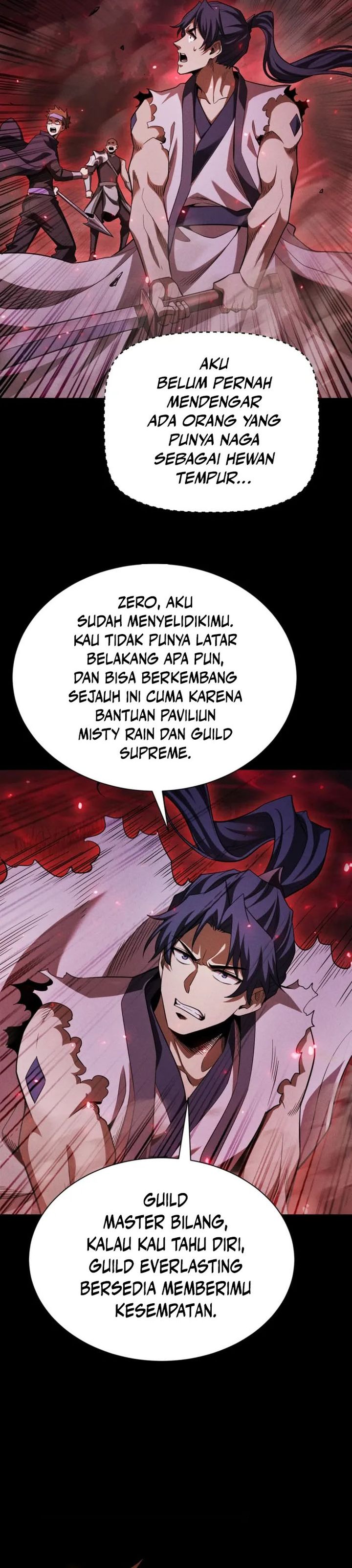 Idle Player Returns as a God (I Awoke as a God) Chapter 53 Bahasa Indonesia