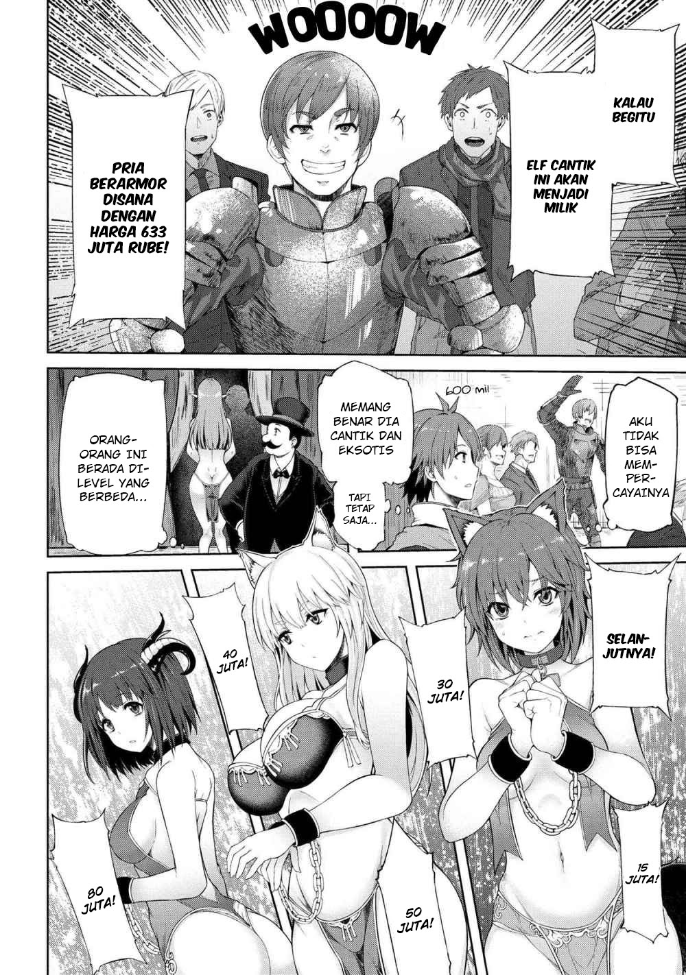 Ie ga Moete Jinsei Dou Demo Yoku Natta kara, Nokotta Nakenashi no Kin de Dark Elf no Dorei o Katta chapter 1