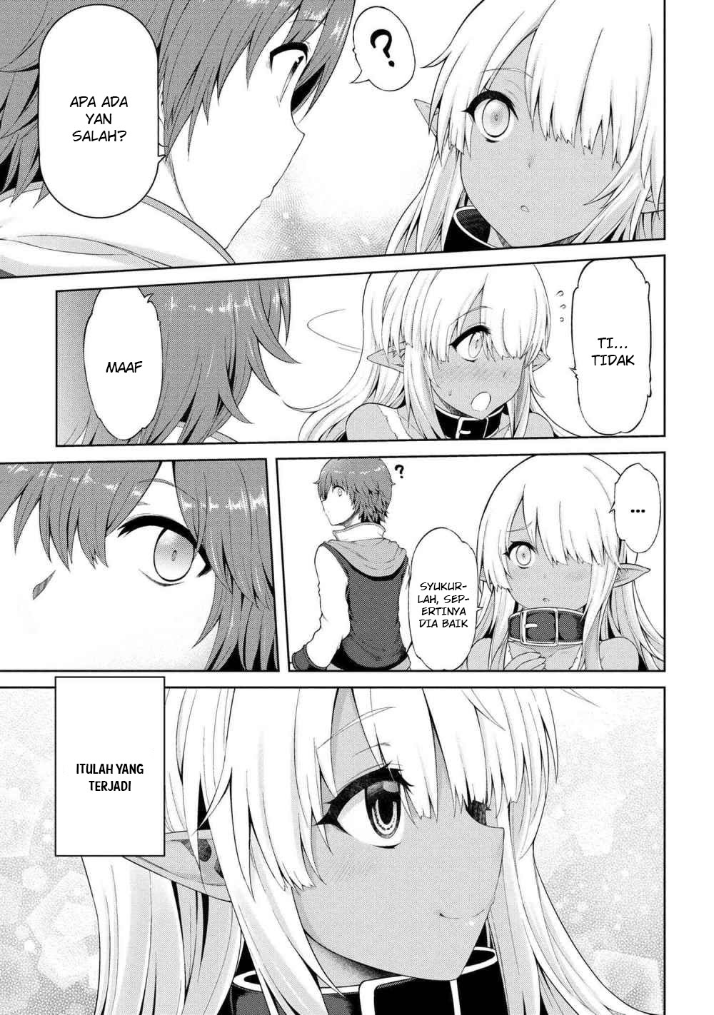 Ie ga Moete Jinsei Dou Demo Yoku Natta kara, Nokotta Nakenashi no Kin de Dark Elf no Dorei o Katta chapter 1