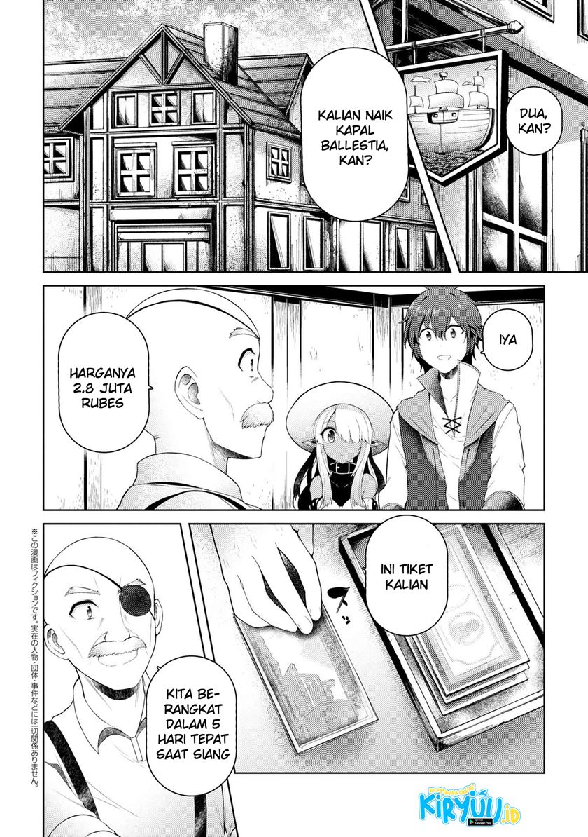Ie ga Moete Jinsei Dou Demo Yoku Natta kara, Nokotta Nakenashi no Kin de Dark Elf no Dorei o Katta Chapter 07.1 Bahasa Indonesia