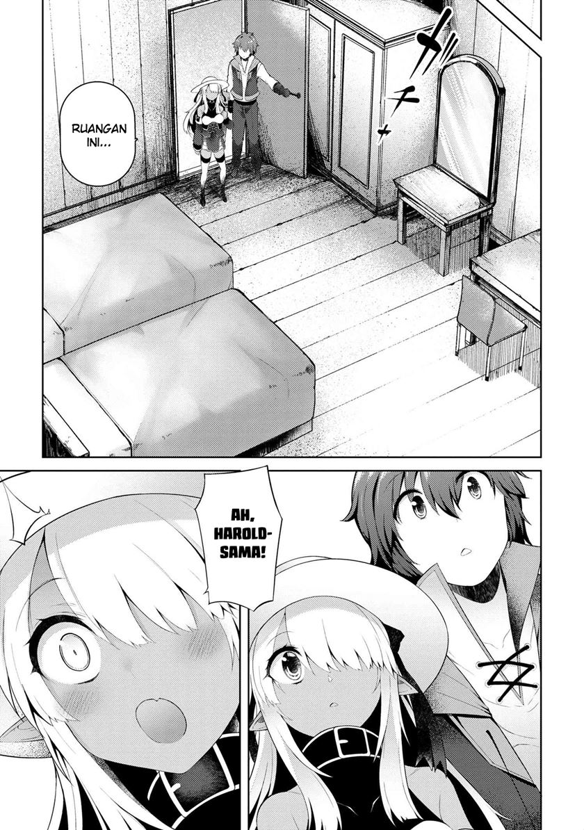 Ie ga Moete Jinsei Dou Demo Yoku Natta kara, Nokotta Nakenashi no Kin de Dark Elf no Dorei o Katta Chapter 07.1 Bahasa Indonesia