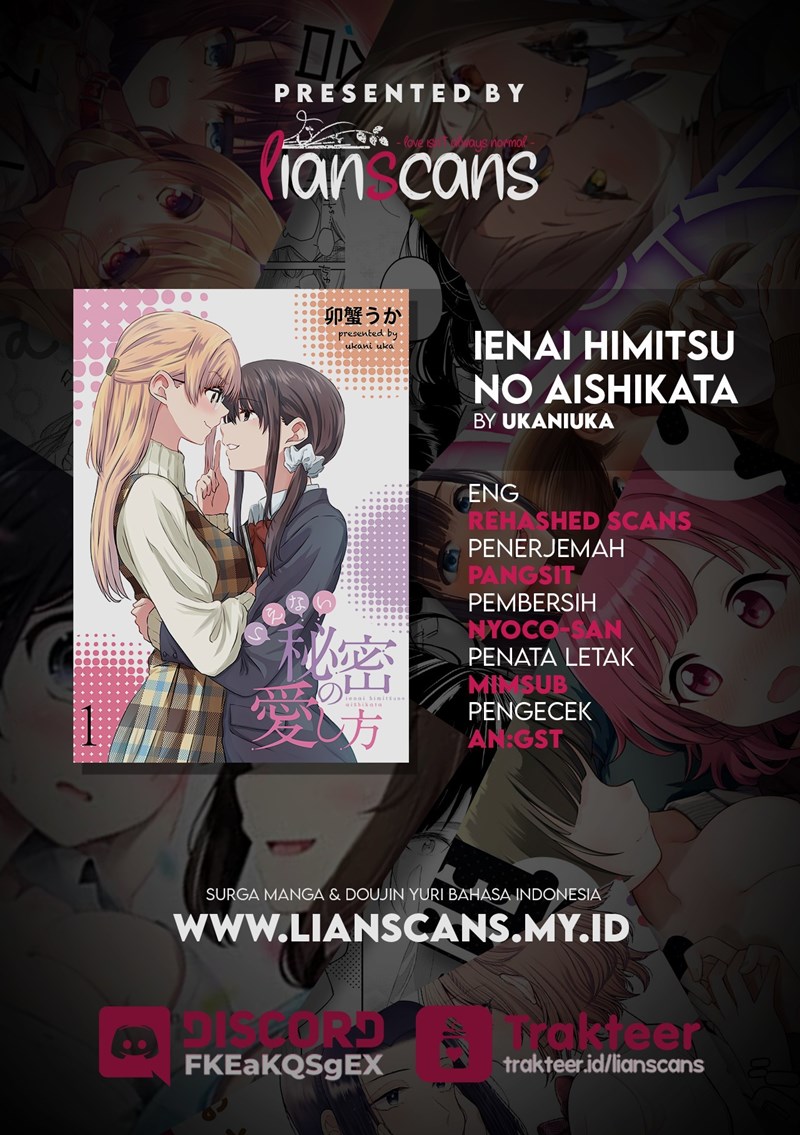 Ienai Himitsu No Aishikata Chapter 07.1 Bahasa Indonesia