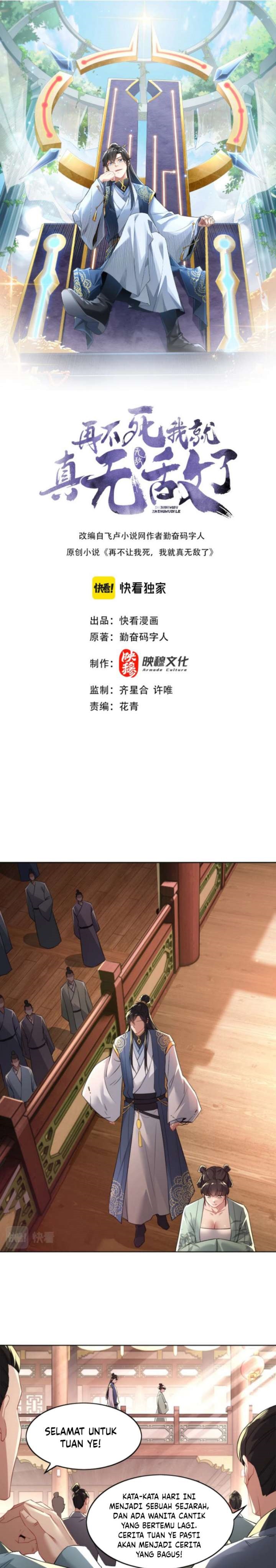 If I Don’t Die, I’ll Be Invincible Chapter 08 Bahasa Indonesia