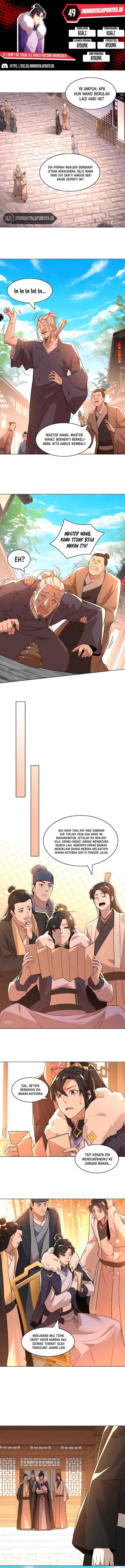 If I Don’t Die, I’ll Be Invincible chapter 49