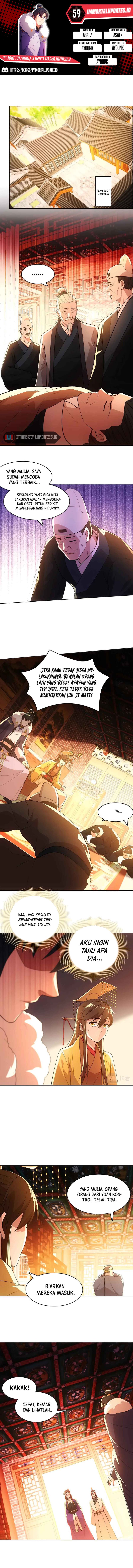 If I Don’t Die, I’ll Be Invincible Chapter 59 Bahasa Indonesia