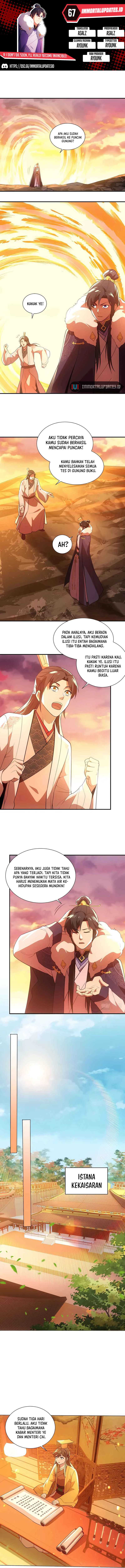 If I Don’t Die, I’ll Be Invincible Chapter 67 Bahasa Indonesia