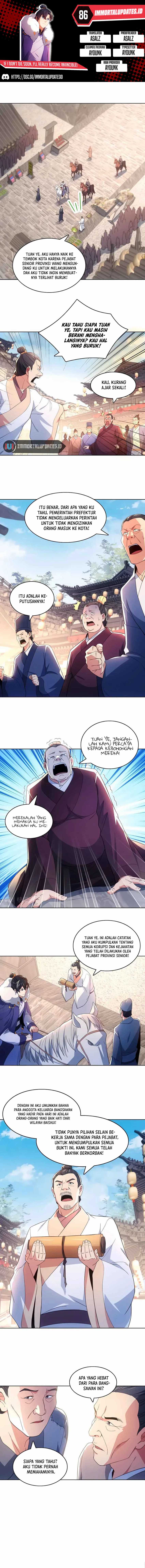 If I Don’t Die, I’ll Be Invincible chapter 86