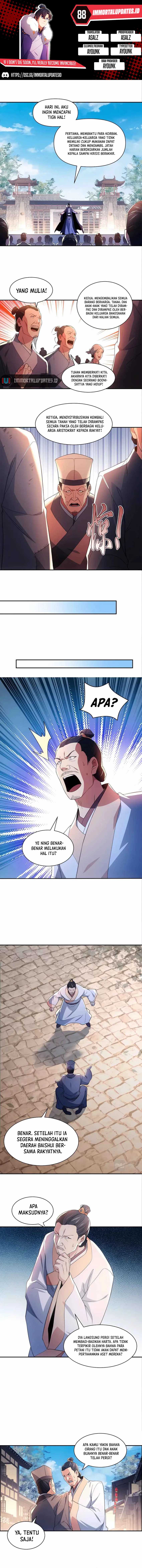 If I Don’t Die, I’ll Be Invincible chapter 88
