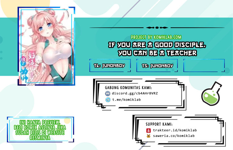 If You Are a Good Disciple, You Can Be a Teacher chapter 9