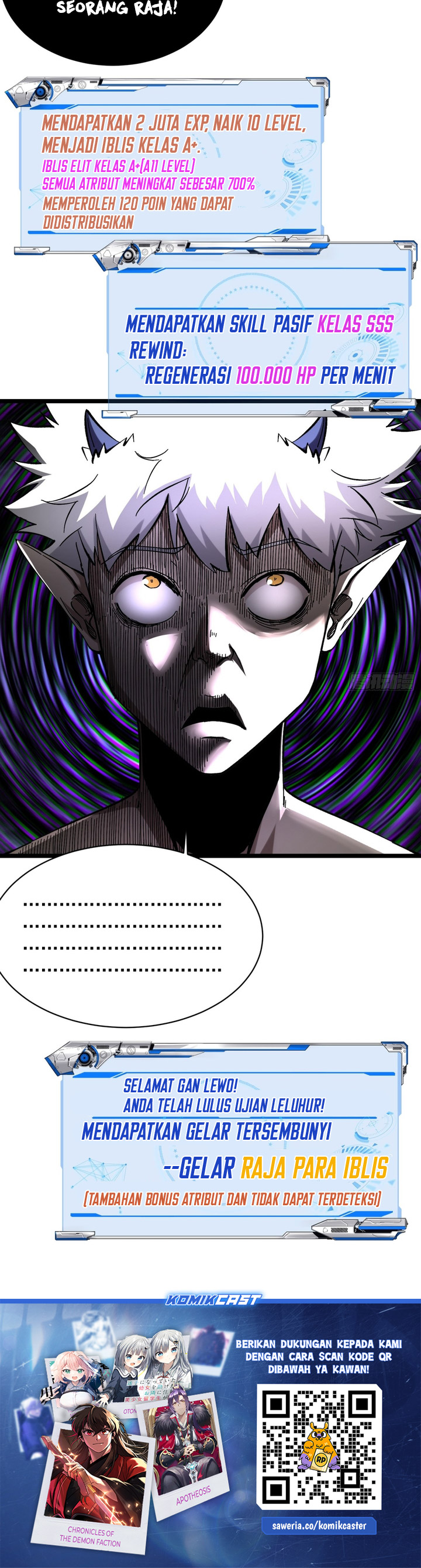 If I Don’t Die Soon, I Will Rule The Demon Realm Chapter 10 Bahasa Indonesia