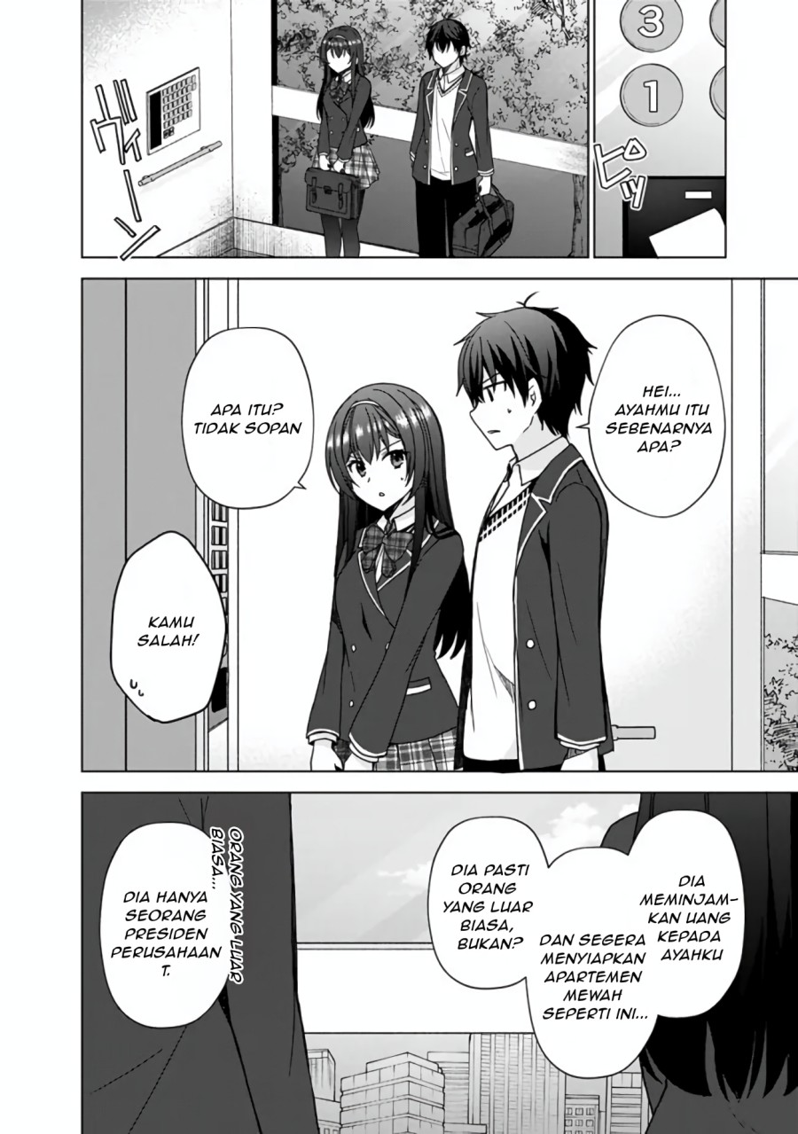 Iinazuke ga Dekita to Omottara, Sono Iinazuke ga Gakkou de Yuumei na “Akuyaku Reijou” Dattan dakedo, Dou Sureba Ii? chapter 3