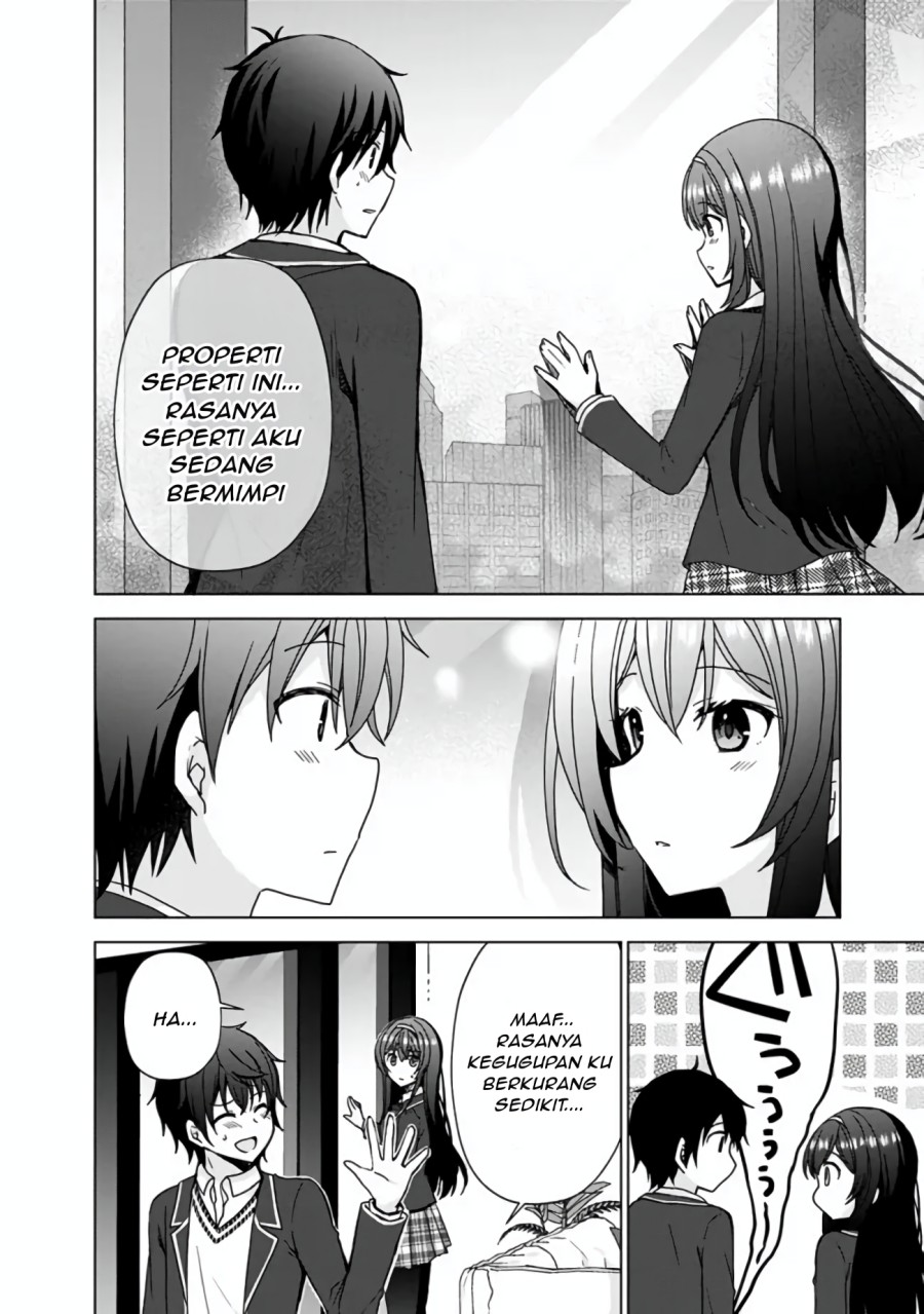 Iinazuke ga Dekita to Omottara, Sono Iinazuke ga Gakkou de Yuumei na “Akuyaku Reijou” Dattan dakedo, Dou Sureba Ii? chapter 3