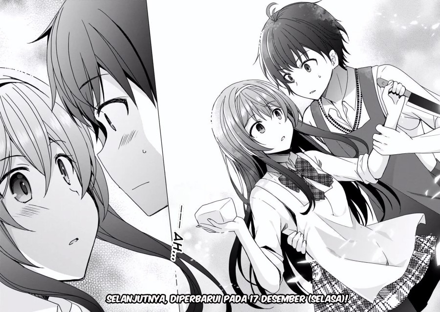 Iinazuke ga Dekita to Omottara, Sono Iinazuke ga Gakkou de Yuumei na “Akuyaku Reijou” Dattan dakedo, Dou Sureba Ii? chapter 3