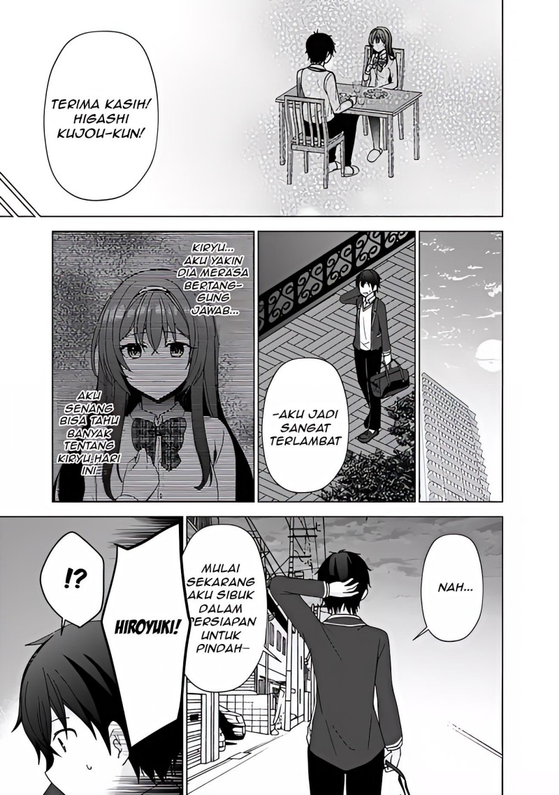 Iinazuke ga Dekita to Omottara, Sono Iinazuke ga Gakkou de Yuumei na “Akuyaku Reijou” Dattan dakedo, Dou Sureba Ii? chapter 3