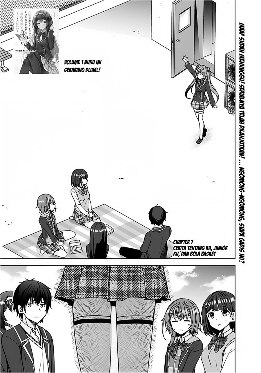 Iinazuke ga Dekita to Omottara, Sono Iinazuke ga Gakkou de Yuumei na “Akuyaku Reijou” Chapter 07 Bahasa Indonesia