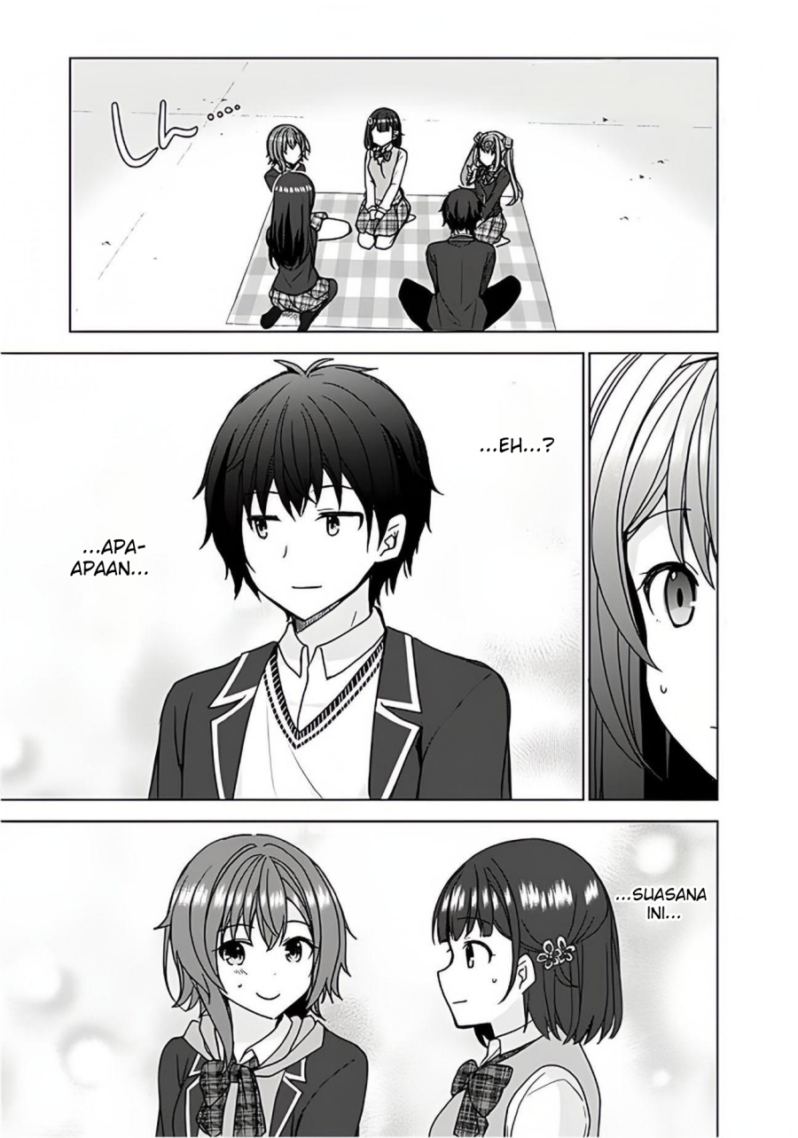 Iinazuke ga Dekita to Omottara, Sono Iinazuke ga Gakkou de Yuumei na “Akuyaku Reijou” Chapter 07 Bahasa Indonesia