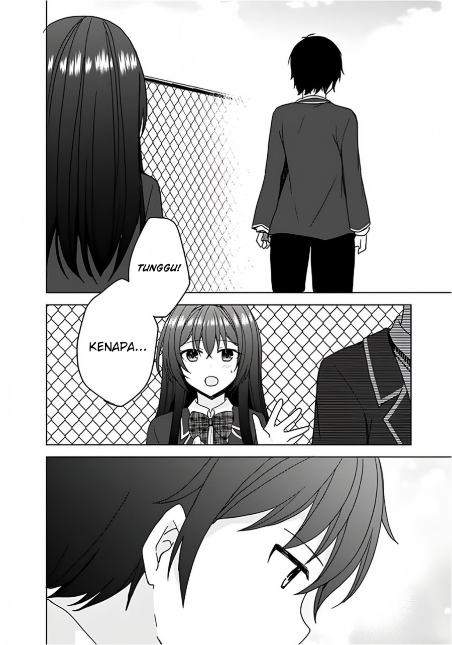 Iinazuke ga Dekita to Omottara, Sono Iinazuke ga Gakkou de Yuumei na “Akuyaku Reijou” Chapter 07 Bahasa Indonesia