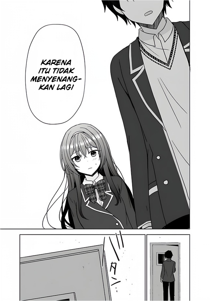 Iinazuke ga Dekita to Omottara, Sono Iinazuke ga Gakkou de Yuumei na “Akuyaku Reijou” Chapter 07 Bahasa Indonesia