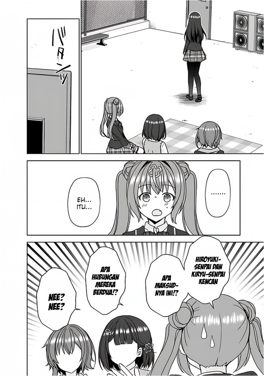 Iinazuke ga Dekita to Omottara, Sono Iinazuke ga Gakkou de Yuumei na “Akuyaku Reijou” Chapter 07 Bahasa Indonesia