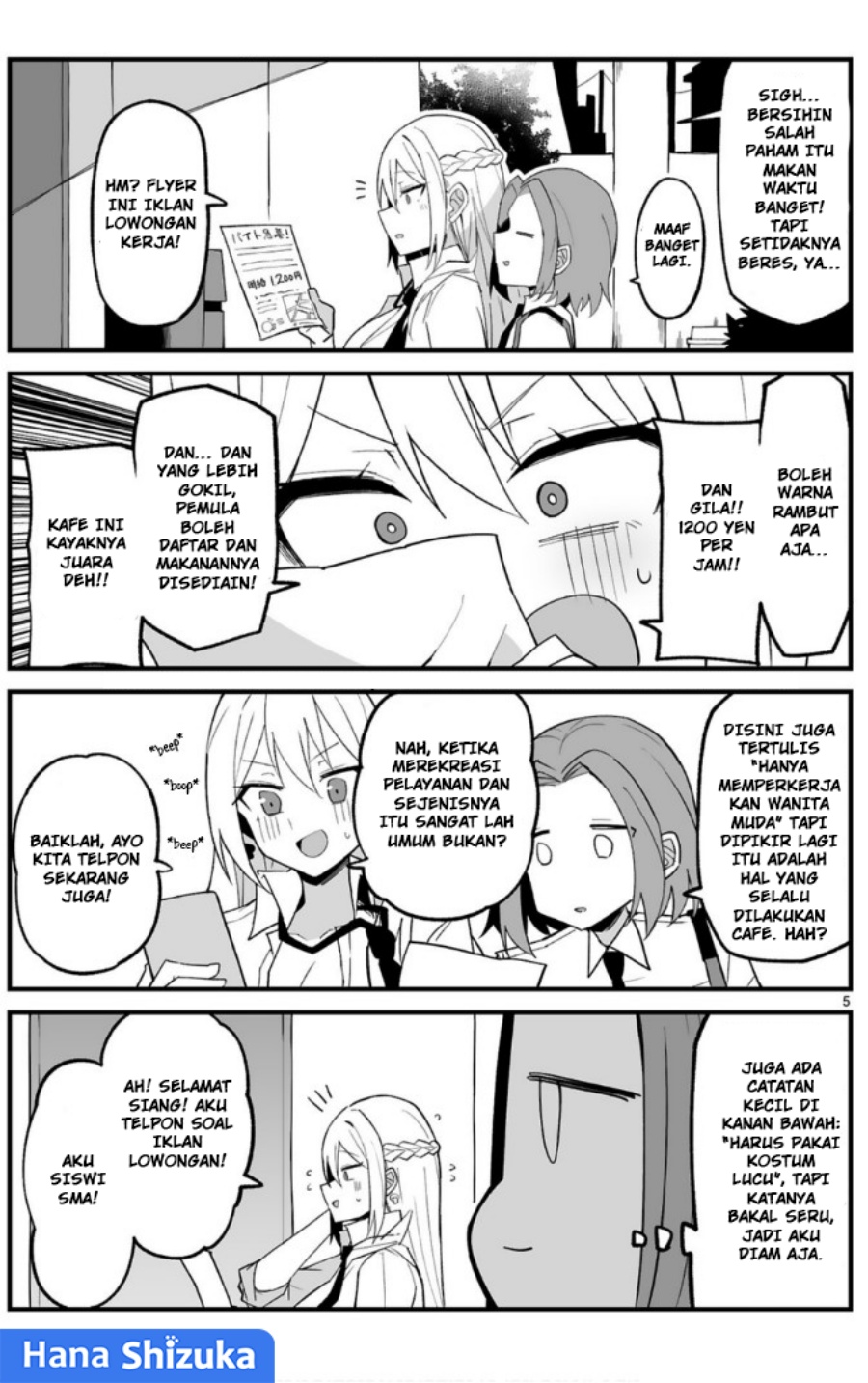 Iinchou Desu ga Furyou ni Naru Hodo Koi Shitemasu! Chpter 04 Bahasa Indonesia