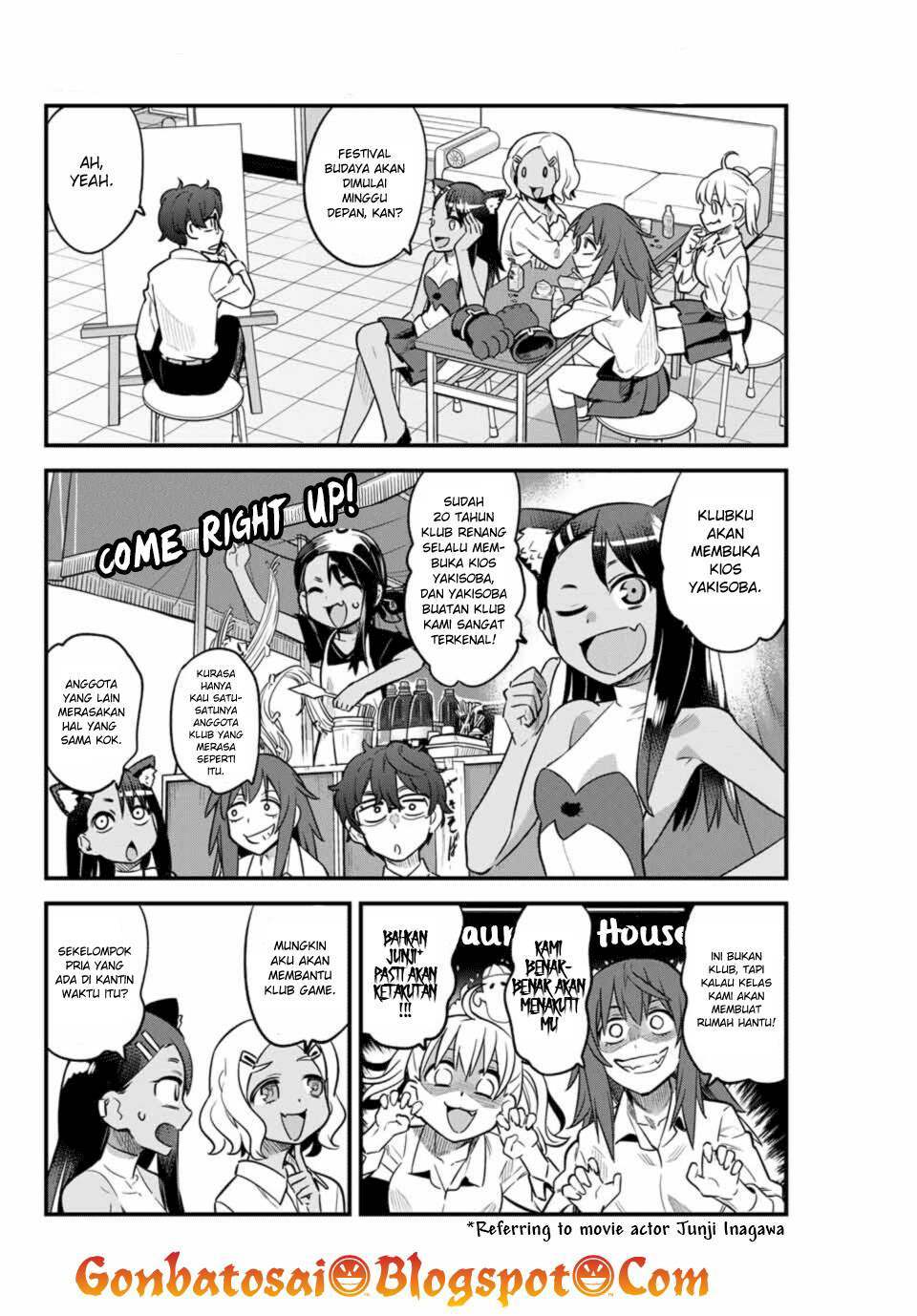Ijiranaide, Nagatoro-san Chapter 37 Bahasa Indonesia