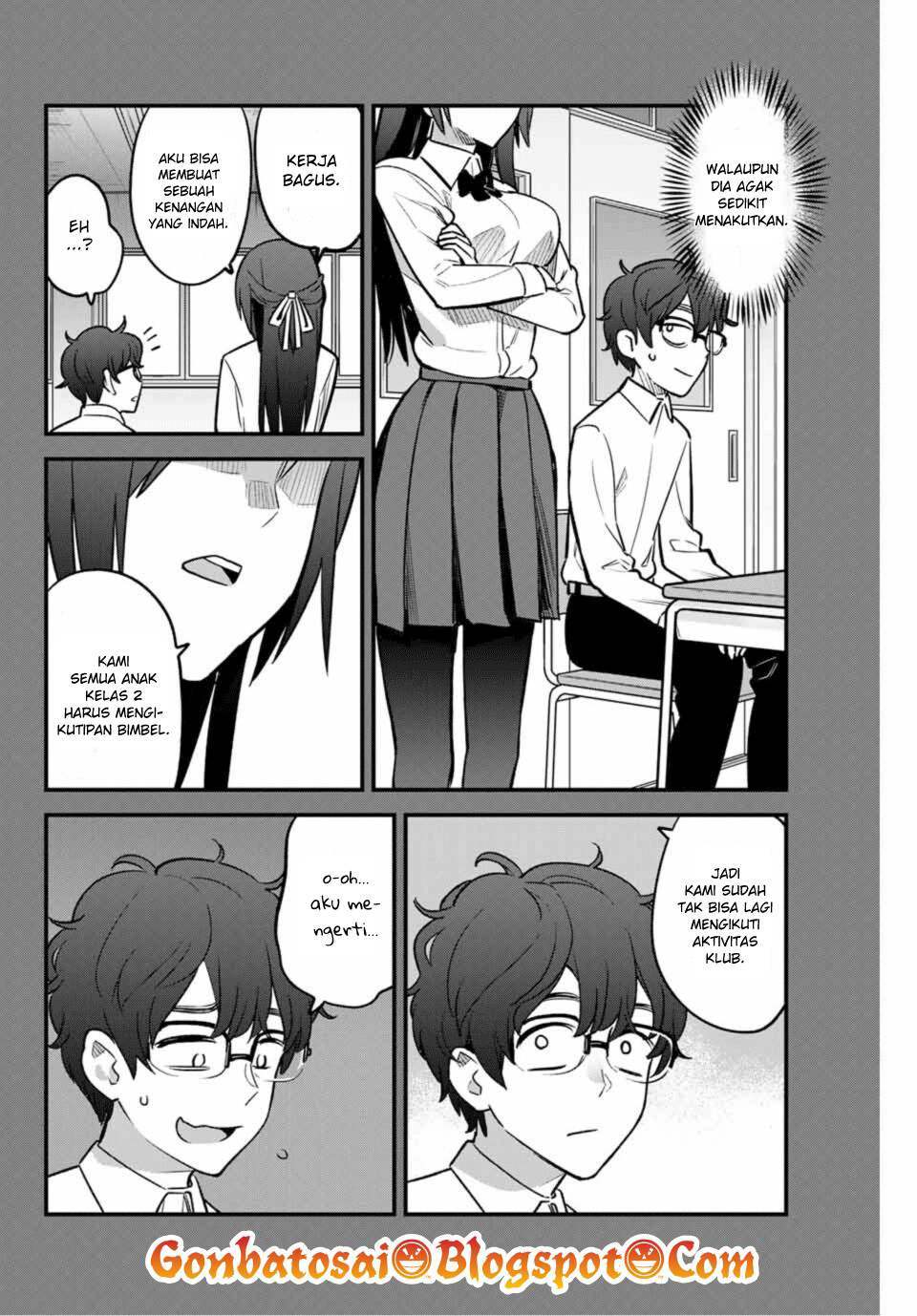 Ijiranaide, Nagatoro-san Chapter 37 Bahasa Indonesia