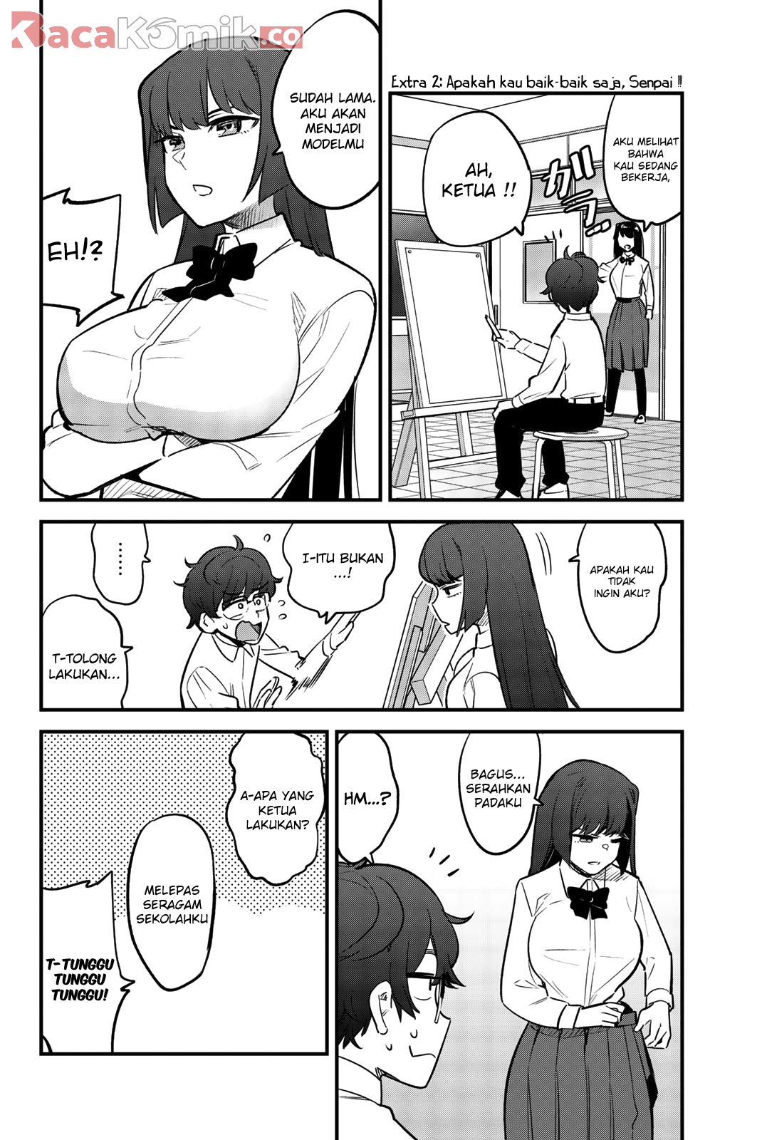 Ijiranaide, Nagatoro-san Chapter 46.5 Bahasa Indonesia