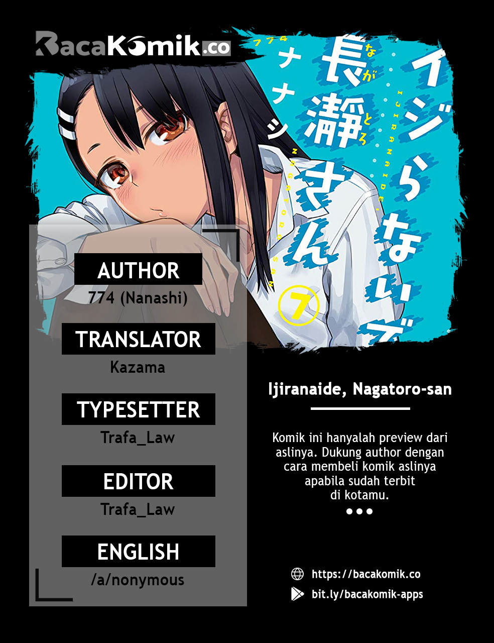 Ijiranaide, Nagatoro-san Chapter 53 Bahasa Indonesia
