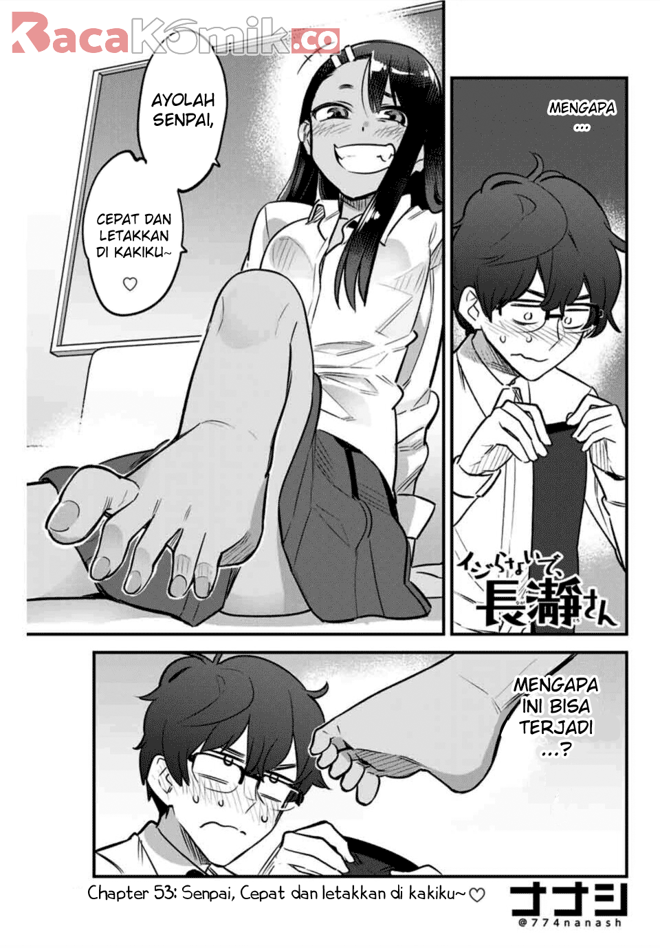 Ijiranaide, Nagatoro-san Chapter 53 Bahasa Indonesia