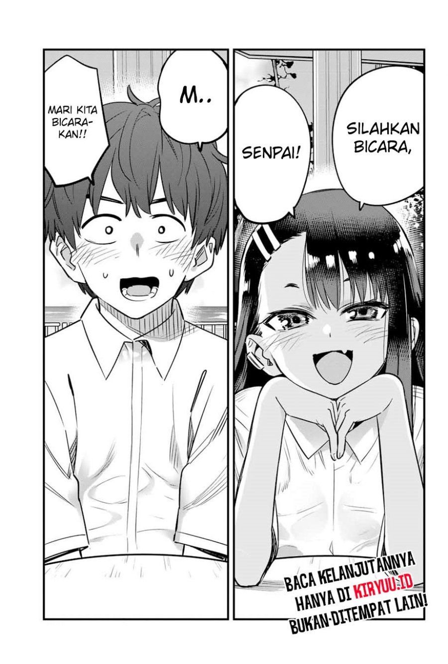Ijiranaide, Nagatoro-san Chapter 142 Bahasa Indonesia