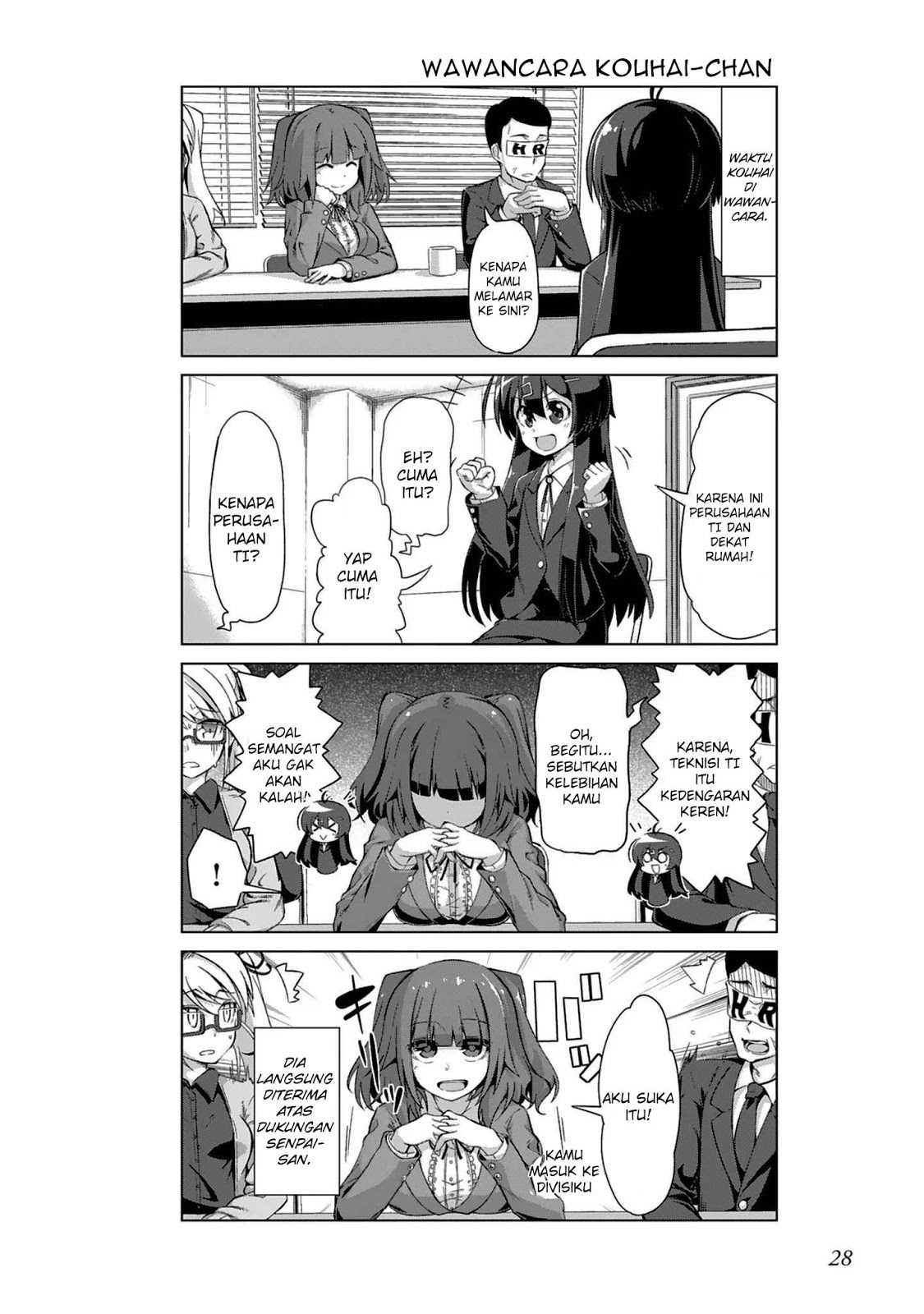 Ikinokore! Shachiku-chan chapter 3
