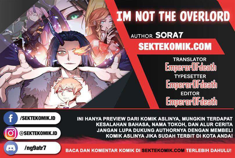 I’m Not The Overlord Chapter 33 Bahasa Indonesia