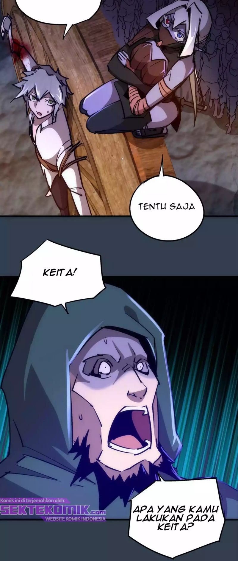 I’m Not The Overlord Chapter 97 Bahasa Indonesia