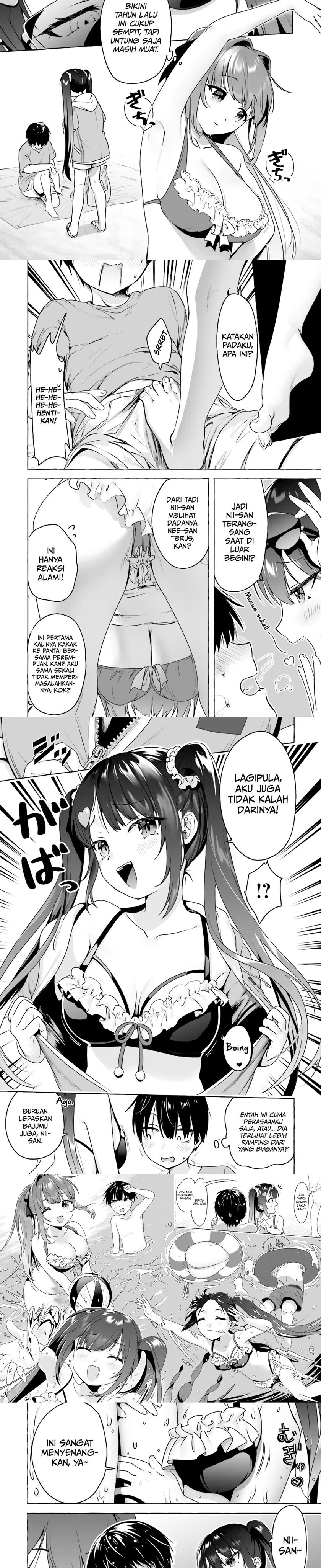 I’m Sandwiched Between Sweet and Spicy Step-Sisters (Amakara Gishimai ni Hasamarete Masu) chapter 6
