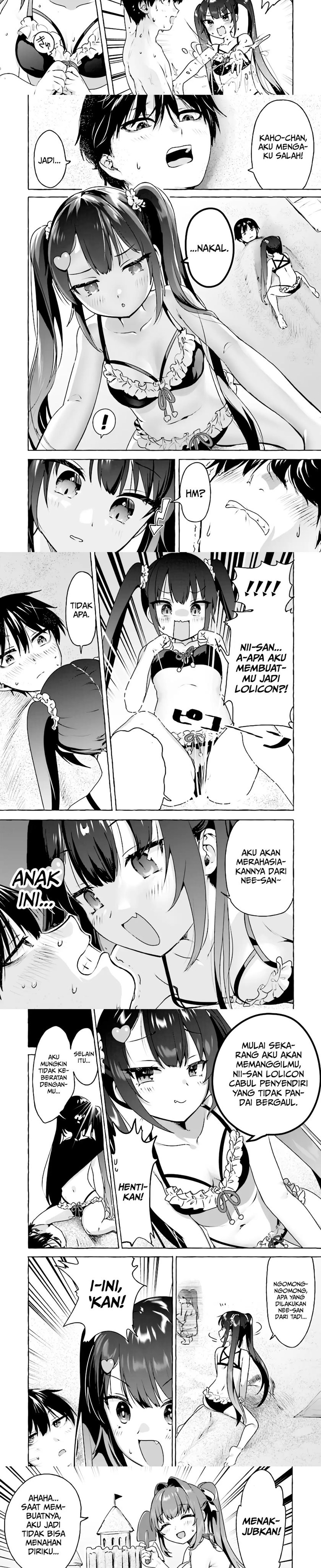 I’m Sandwiched Between Sweet and Spicy Step-Sisters (Amakara Gishimai ni Hasamarete Masu) chapter 6